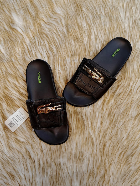 Crocodile Black SLide